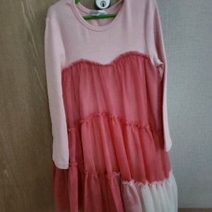 리틀스텔라 티어드 원피스 L사이즈 (130사이즈)