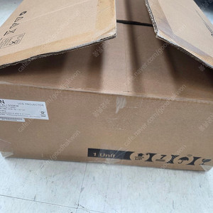 2대한정, 신품급)1미터 100인치 3600안시 단초점 프로젝터 캐논이펀 EL-332KW