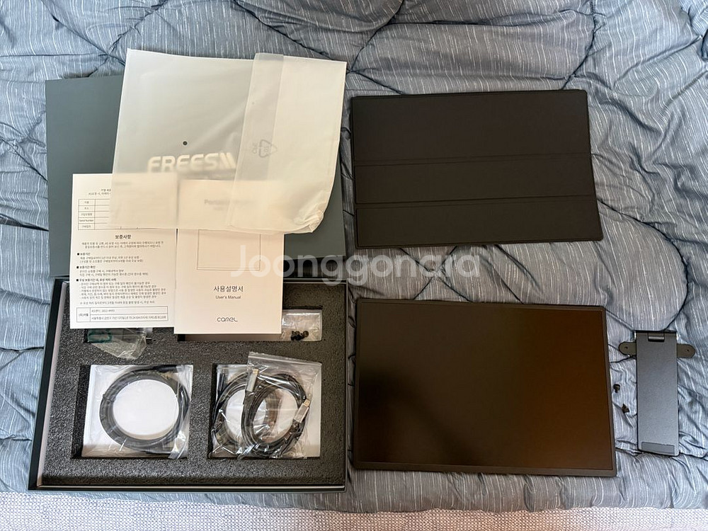 카멜 포터블 휴대용 QHD 모니터 16인치 프리즘 CPM1610IQ--3