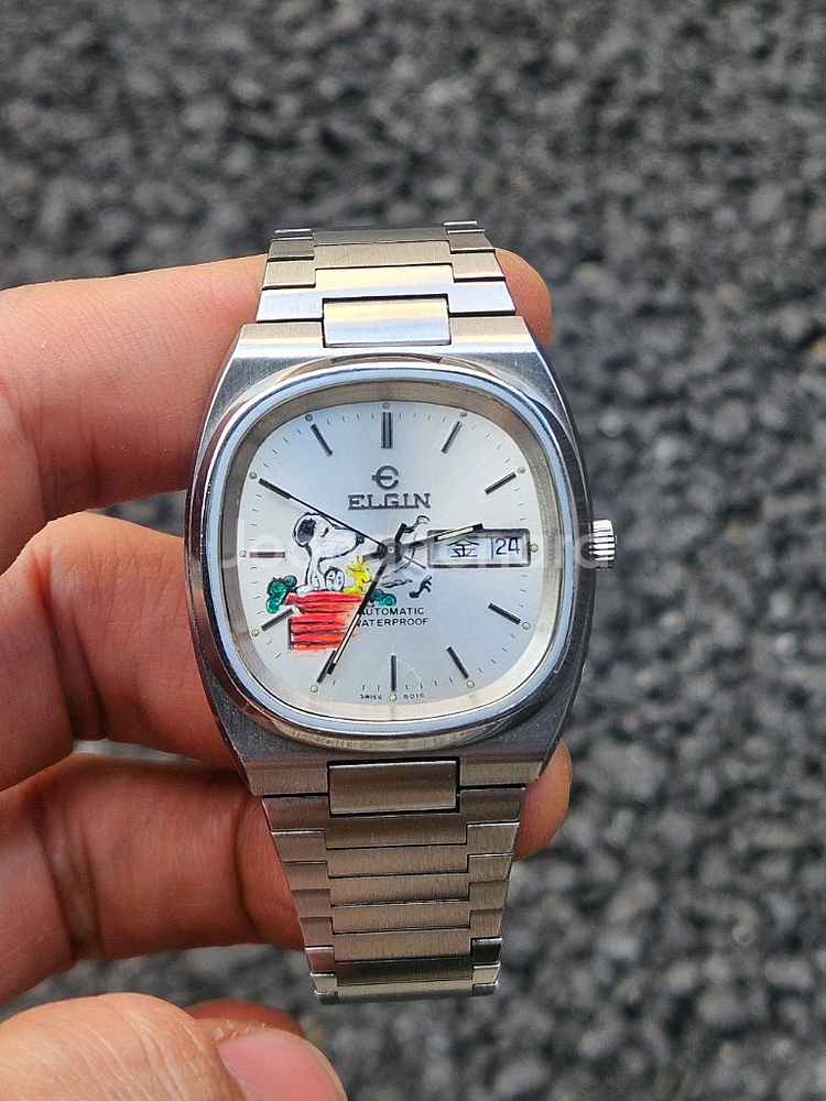 엘진테레비 빈티지시계--0