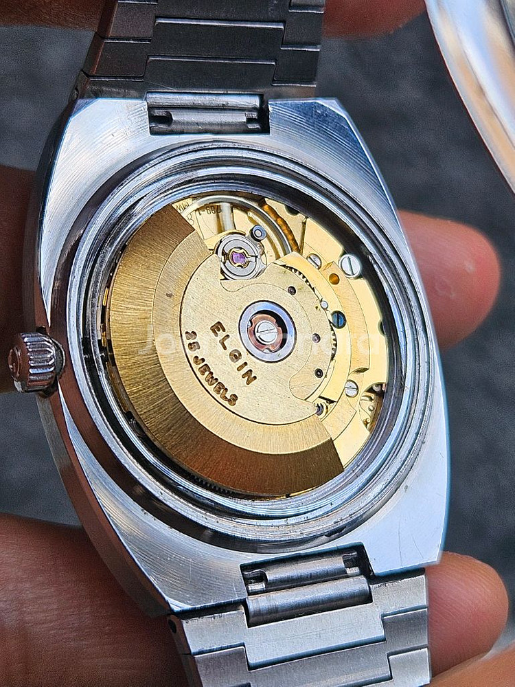 엘진테레비 빈티지시계--5