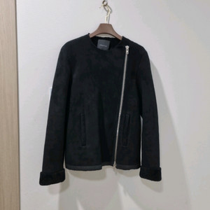 Theory 띠어리 블랙 양털 무스탕 자켓