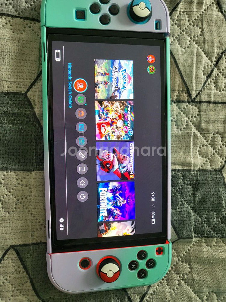 닌텐도 스위치 OLED 본체 + 케이스 세트--1