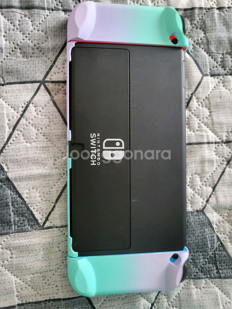 닌텐도 스위치 OLED 본체 + 케이스 세트--3