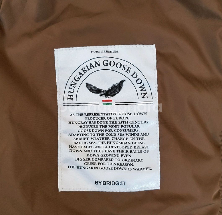 (새제품)바이브릿지 헝가리구스다운 패딩55 2024년식--7