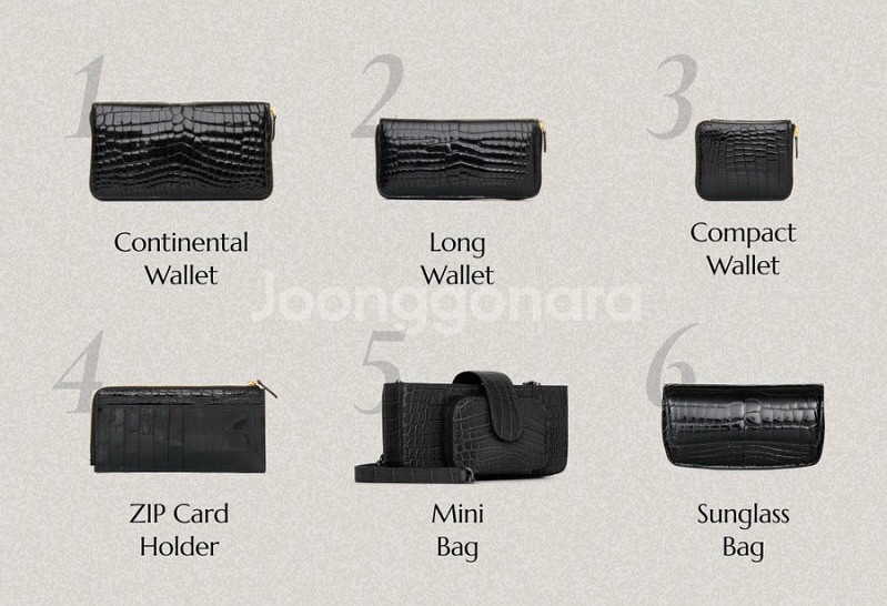 소윰 악어 콘티넨탈 대형 장지갑 soyoom--1