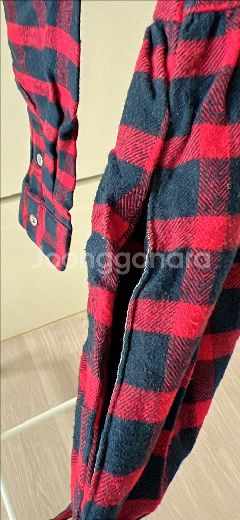 타미힐피거 체크 셔츠 원피스 152--3