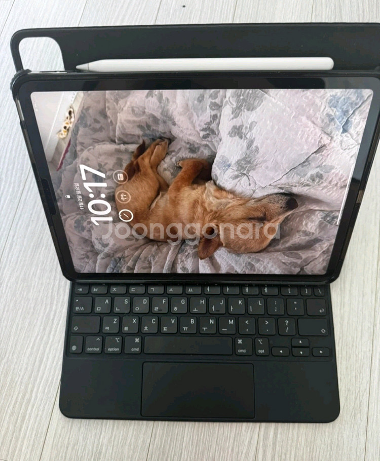 아이패드 m1 3세대 11인치 박스 매직키보드 애플펜슬2 포함--0