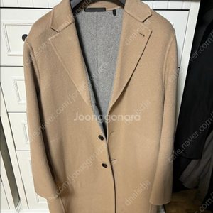 Theory 띠어리 도쿄 더블서포크 코트 (L사이즈 / 100% 캐시미어)