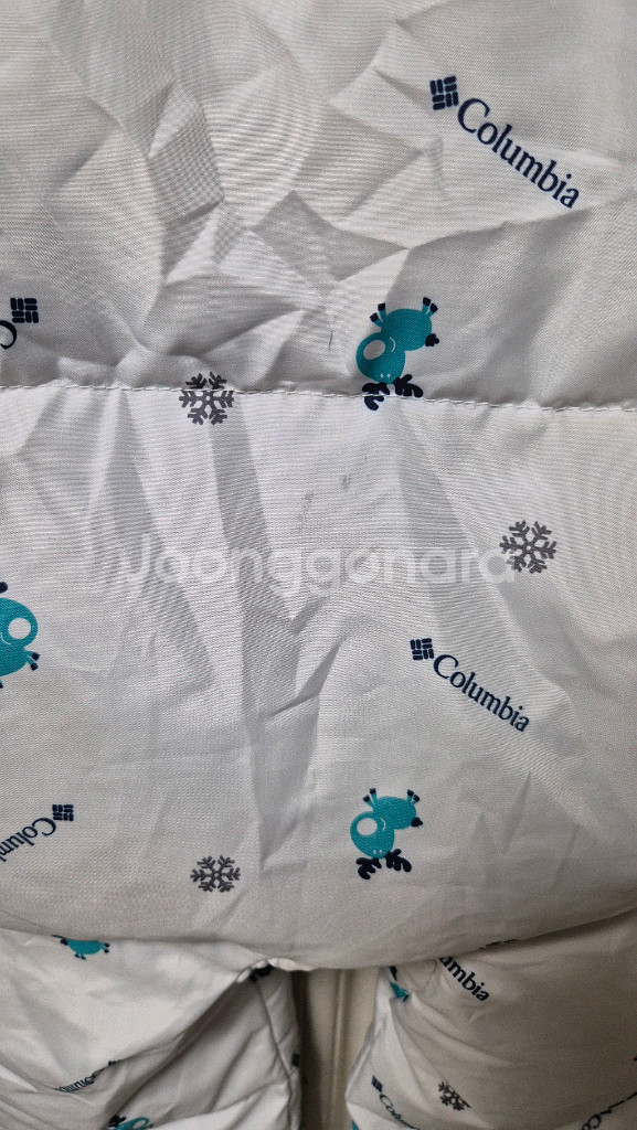 콜럼비아키즈 다운 우주복 24M--4