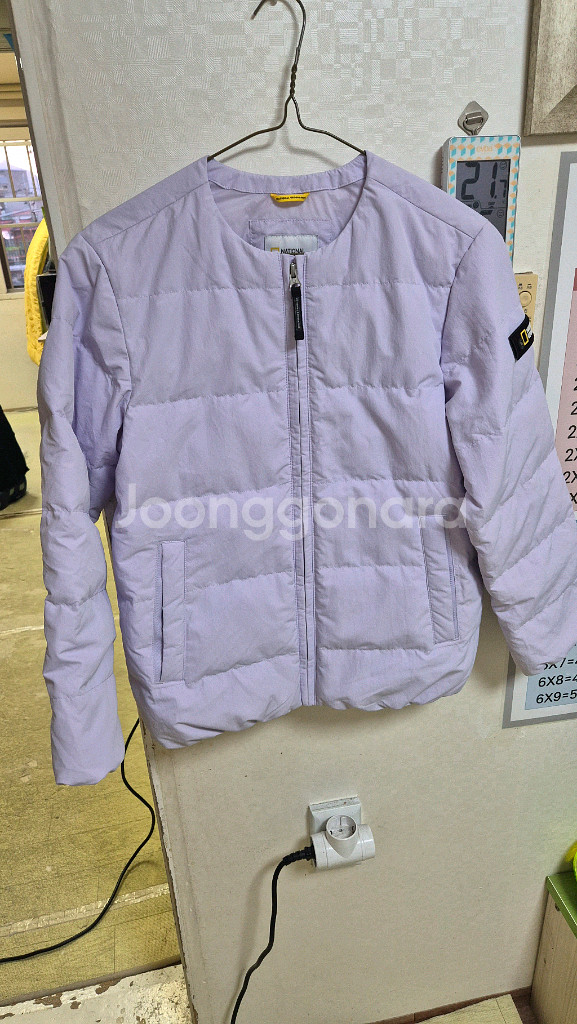 내셔널지오그래픽키즈 경량다운패딩 150사이즈--0