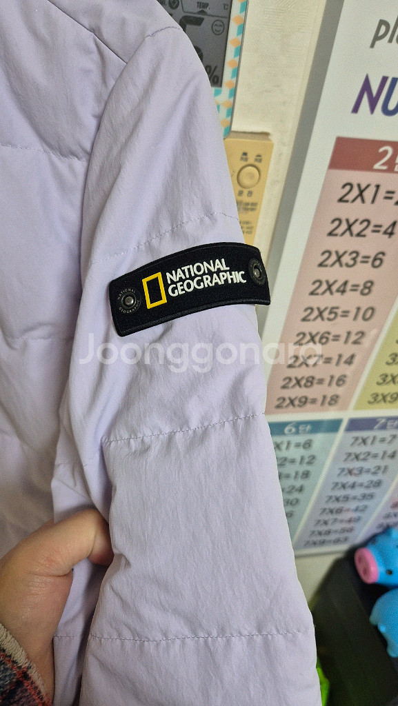 내셔널지오그래픽키즈 경량다운패딩 150사이즈--2