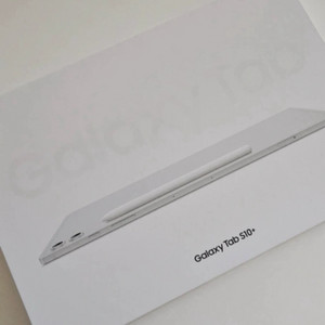 (한번도 안켠 새상품) 갤럭시 탭 S10+ 256 wifi 플래티넘 실버입니다.