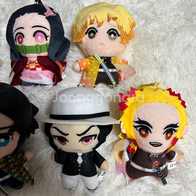 귀멸의칼날/귀칼인형키링(무잔,아카자,기유,쿄주로,네즈코,젠이츠,시노부)--3