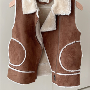 자라키즈 양털 조끼 128