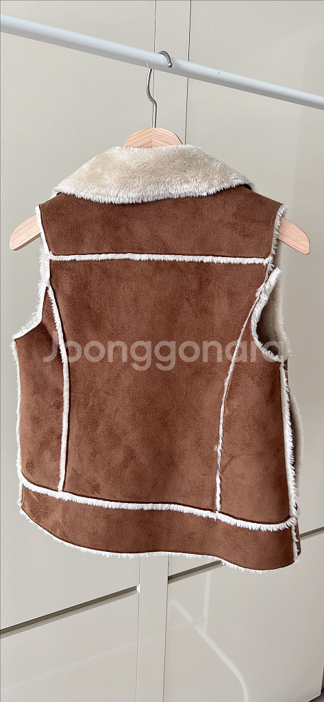 자라키즈 양털 조끼 128--1