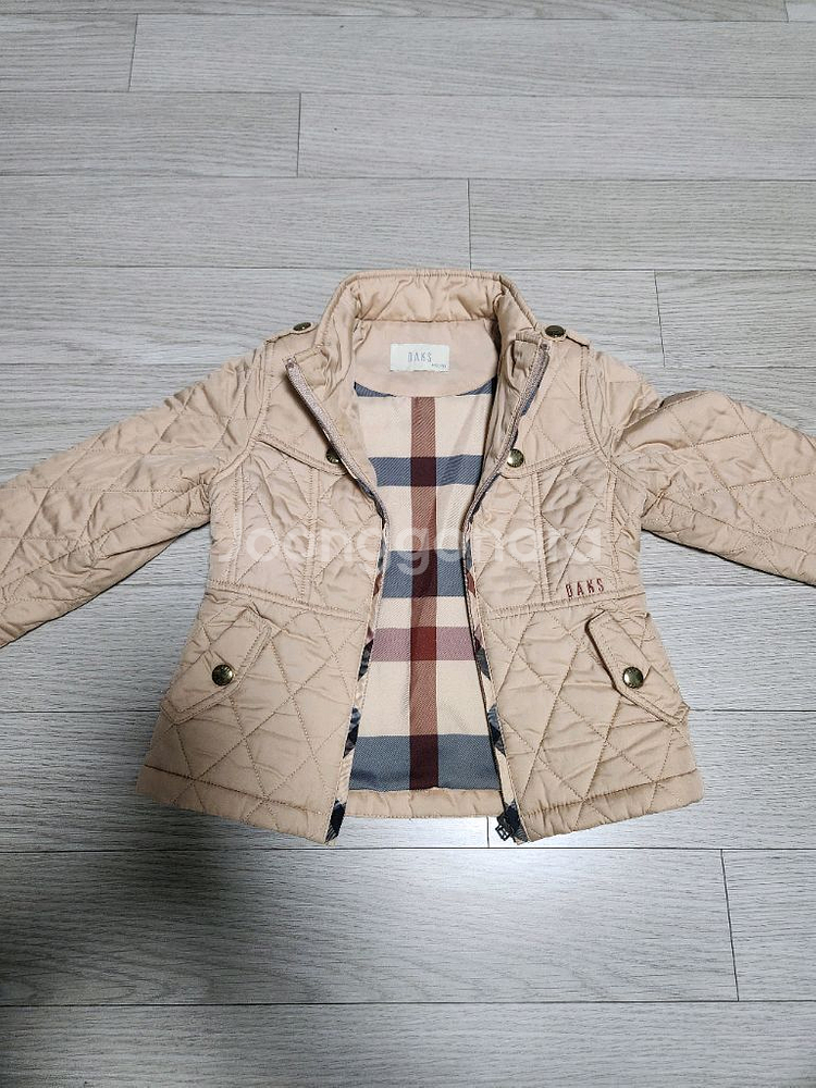 (3Y)닥스 키즈 여아 퀼팅자켓--2