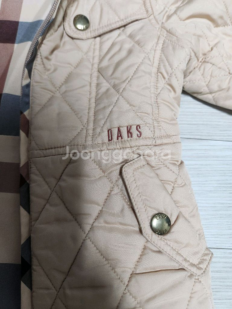 (3Y)닥스 키즈 여아 퀼팅자켓--4