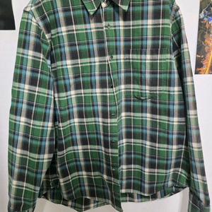 (정품) 솔리드옴므 체크 오버셔츠 48 (명품 남자 우영미 맨투맨)