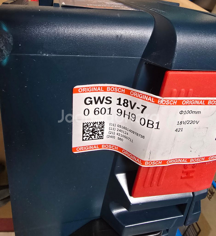 18V 무선 그라인더 세트 GWS 18V-7 5.0AH 2B--1