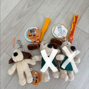 새상품 월레스와 그로밋 인형 키링