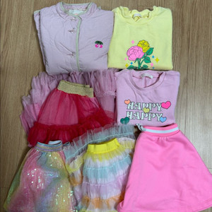 여아 아이러브제이,라즈베리플럼 L사이즈 일괄