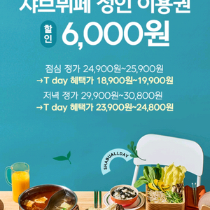 샤브샤브 성인 이용권 6천원 할인쿠폰 2장 3천원 판매