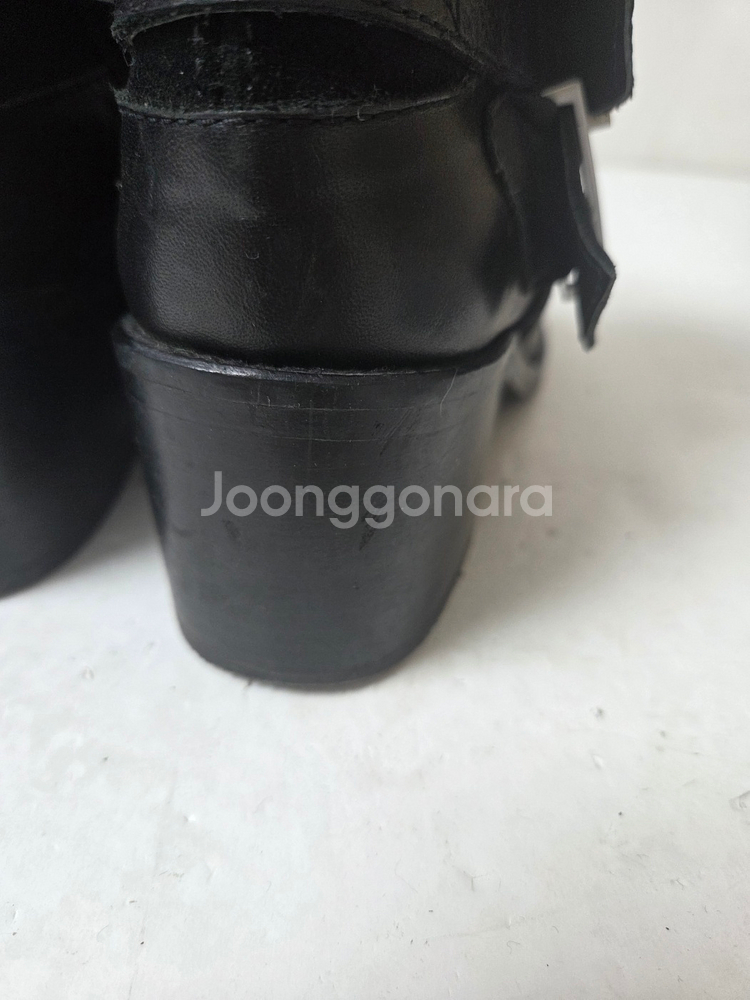 쟈딕앤볼테르 래더 버클 앵클부츠 블랙(240)--7