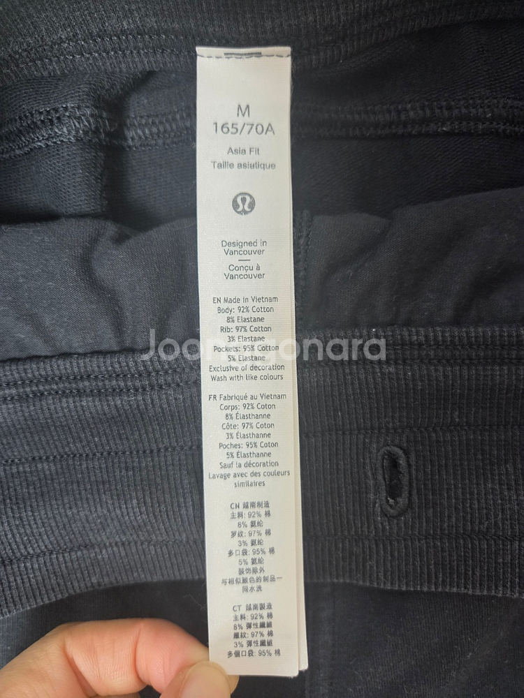 룰루레몬 여성 릴렉스드 조거 팬츠 블랙(M)--7