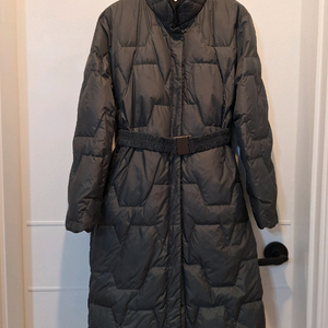 더아이잗 여성 구스 양면 롱패딩