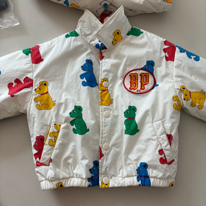 베베드피노 올오버버디베어패딩점퍼 100