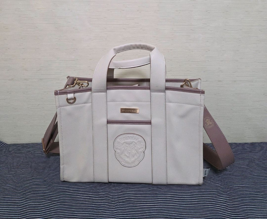 스타벅스 x 해리포터 토트백 화이트 한번 사용했어요--1