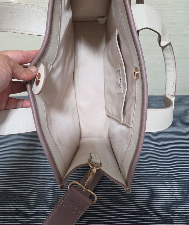 스타벅스 x 해리포터 토트백 화이트 한번 사용했어요--4