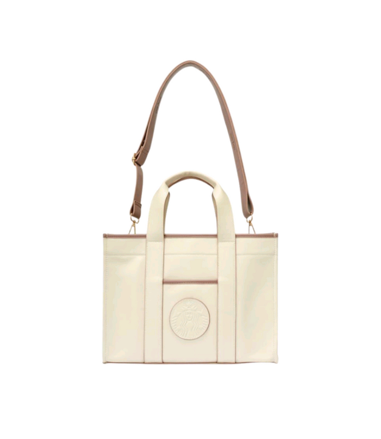 스타벅스 x 해리포터 토트백 화이트 한번 사용했어요--5