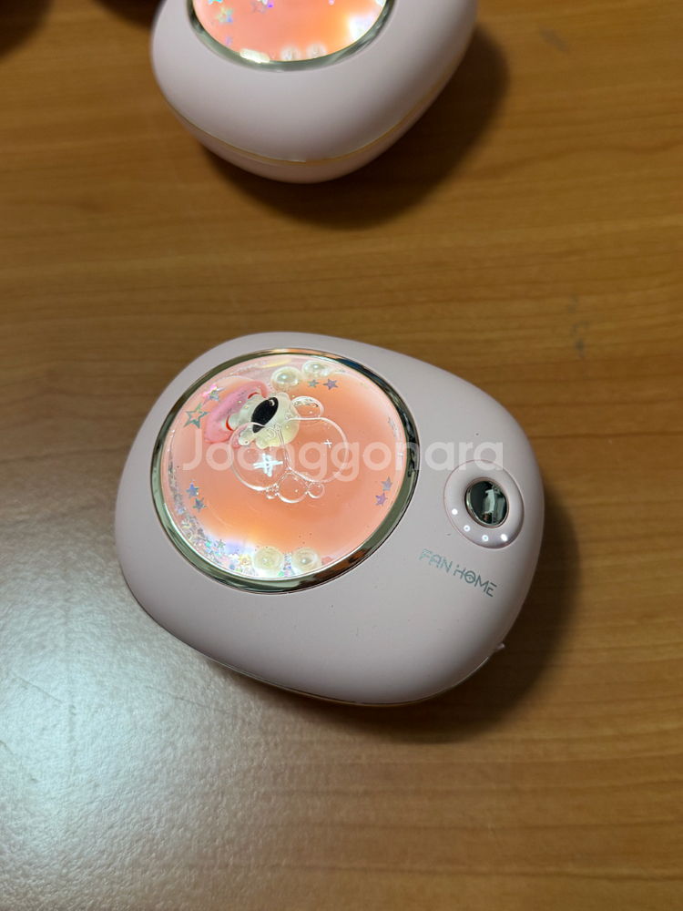 FAN HOME 손난로 겸 보조배터리 핑크--3