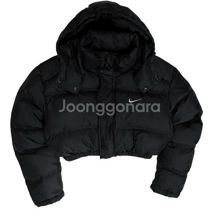 나이키 빅스우시 크롭 커스텀(후드탈착) m--0