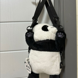 (새상품) 팬더 인형가방 판다 푸바오 동물가방