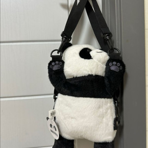 (새상품) 팬더 인형가방 판다 푸바오 동물가방