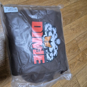 DIME 후드티 브라운 XL 기모안감 이미지