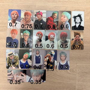 지디 특전 포카 판매합니다 이미지