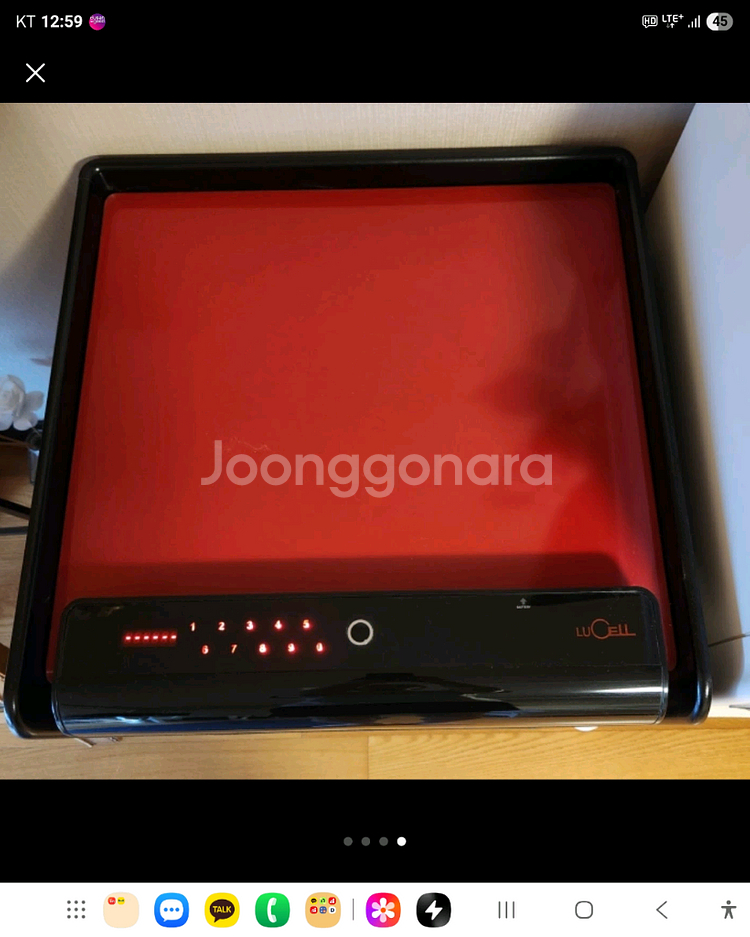 터치식 내화성 인테리어금고--1