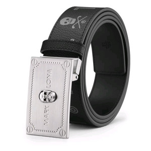 국내당일발송 마크앤로나 남성 골프 벨트 소가죽