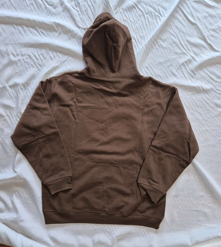 DIME 후드티 브라운 XL 기모안감 이미지