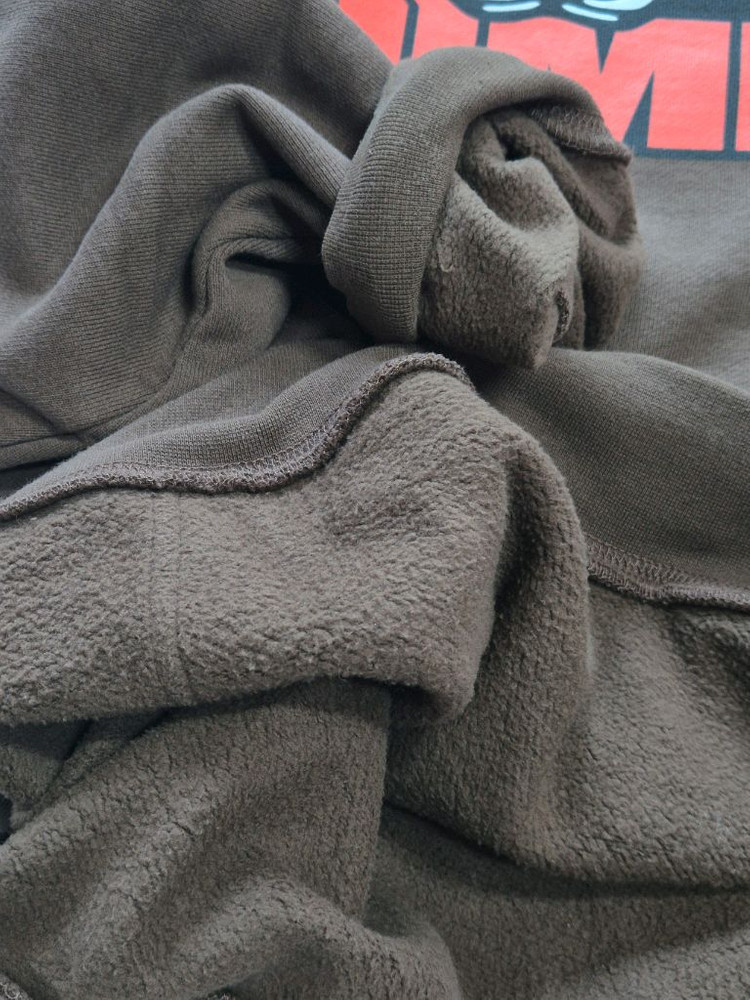 DIME 후드티 브라운 XL 기모안감 이미지