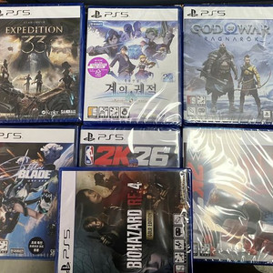 (미개봉 새제품) PS5 타이틀 11종 일괄판매