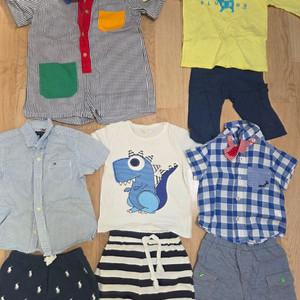 남아 여름옷 세트 9벌 이상