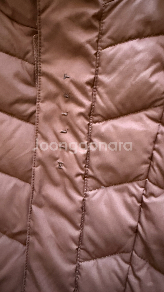 밀레 adventure travel 여성 갈색 롱 구스 다운 패딩 95 M밀레 여성 롱 다운 패딩입니다따뜻하고 가벼--3