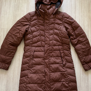 밀레 adventure travel 여성 갈색 롱 구스 다운 패딩 95 M밀레 여성 롱 다운 패딩입니다따뜻하고 가벼