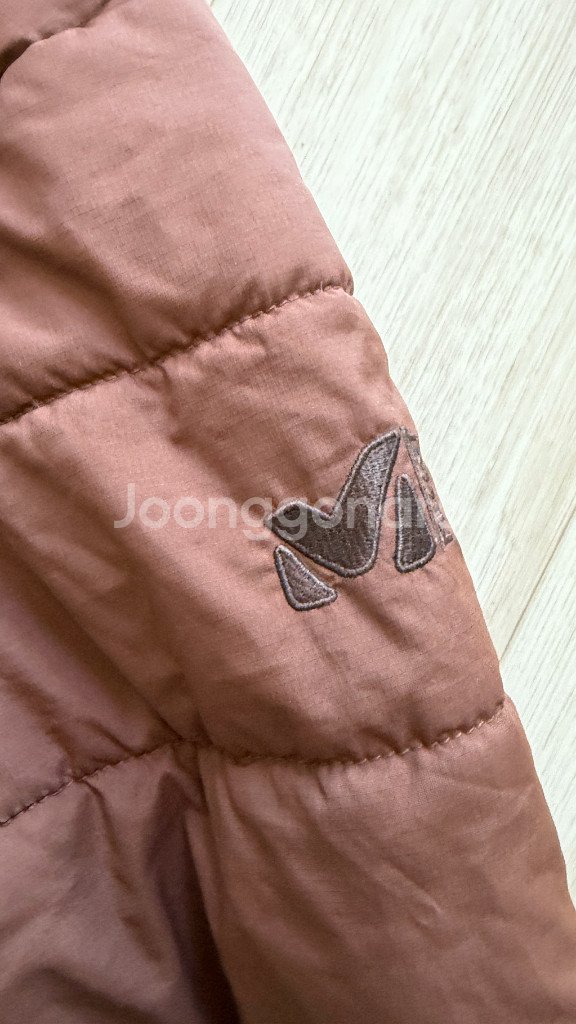 밀레 adventure travel 여성 갈색 롱 구스 다운 패딩 95 M밀레 여성 롱 다운 패딩입니다따뜻하고 가벼--2