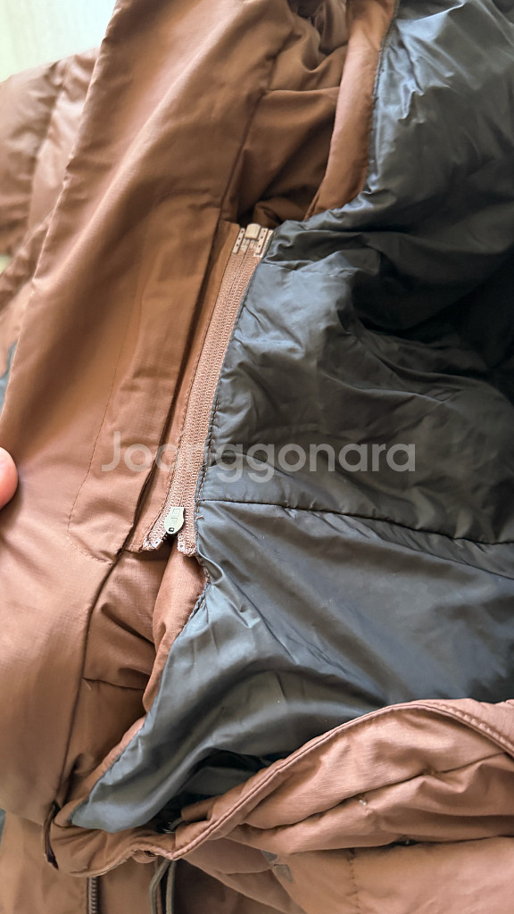 밀레 adventure travel 여성 갈색 롱 구스 다운 패딩 95 M밀레 여성 롱 다운 패딩입니다따뜻하고 가벼--8